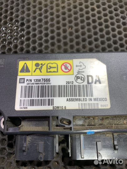 Блок SRS Chevrolet Cobalt 2 Кобальт 2011-2015