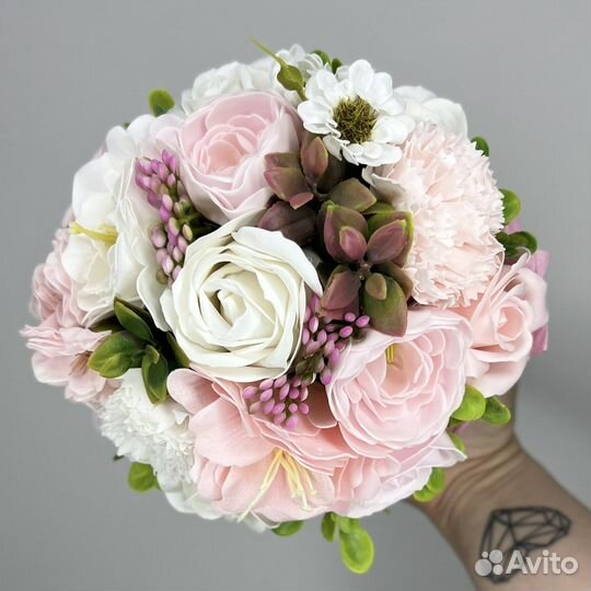 Букет цветов из мыла