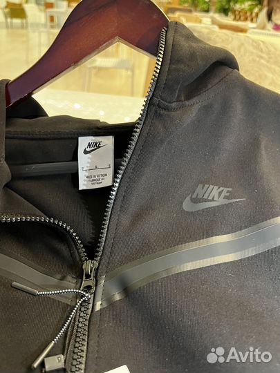 Костюм nike tech fleece черный