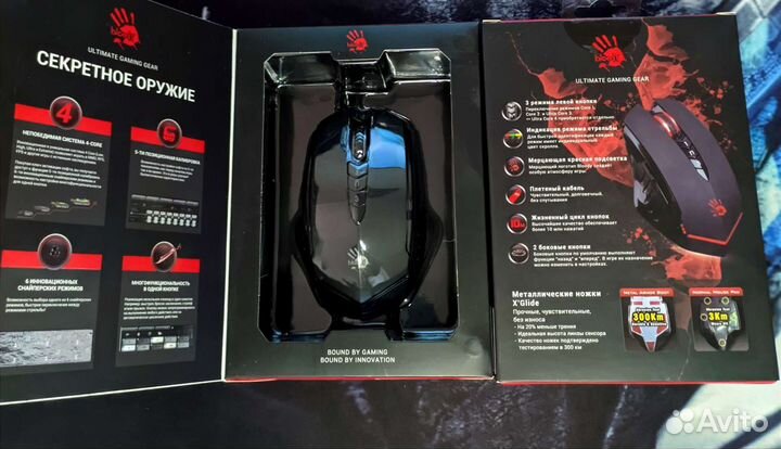 Игровая мышь A4tech Bloody v8 Новая