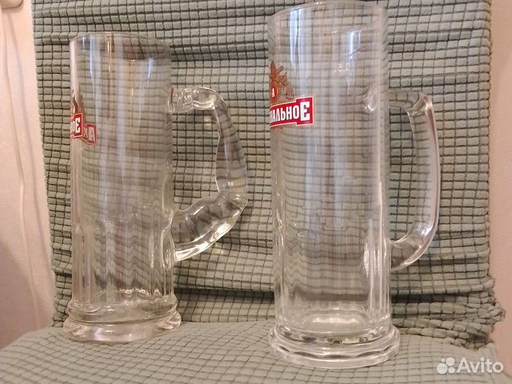 Стаканы бокалы кружки для пива