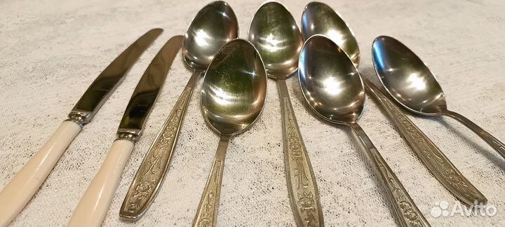 Ложки вилки нержавейка СССР