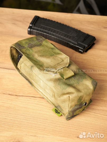 Подсумок для 2 магазинов ак (Мох/мультикам/цифра)