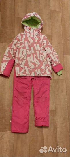 Костюм зимний для девочки 140, б/у