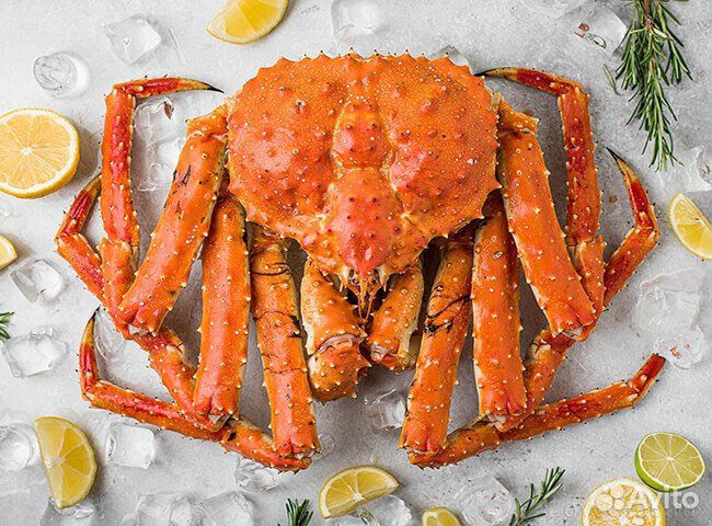 Краб Камчатский подарочный