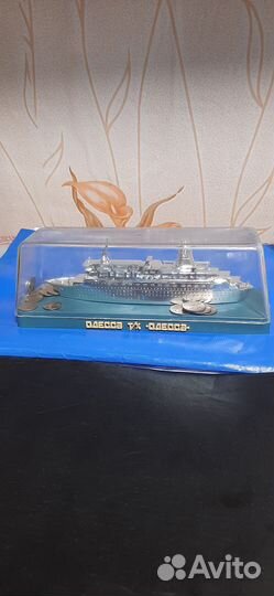 Модель теплохода одесса