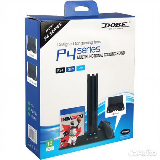 PS4 Slim, Pro подставка + зарядная станция, новая