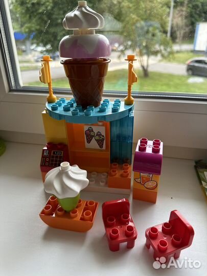 Lego duplo Большой парк аттракционов оригинал