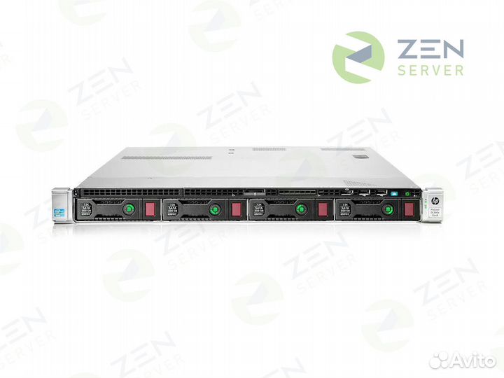 HP DL360p G8 4LFF/2хE5-2650/2х16Gb1600