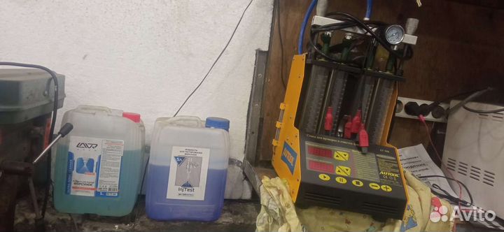 Стенд для диагностики и промывки форсунок