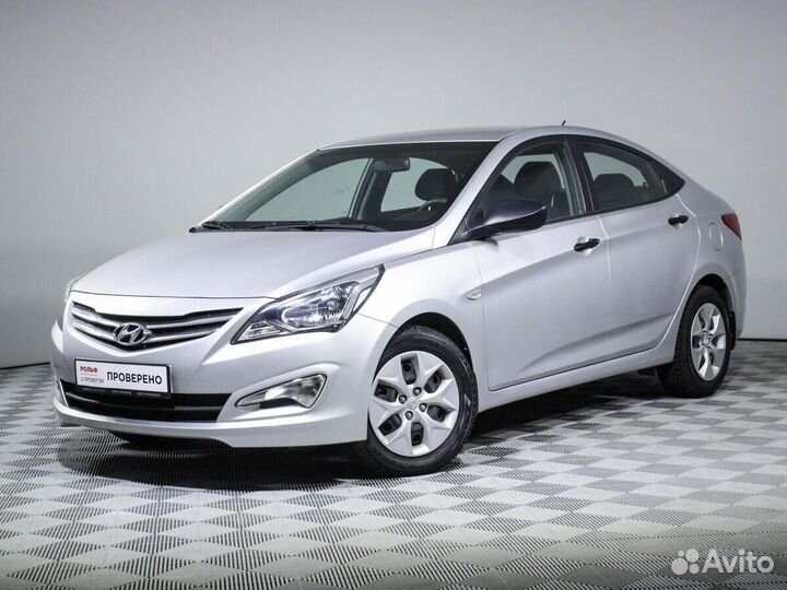 Hyundai Solaris 1.4 AT, 2015, 4 838 км