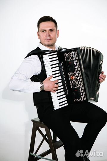 Аккордеонист Баянист Гармонист Ведущий на свадьбу