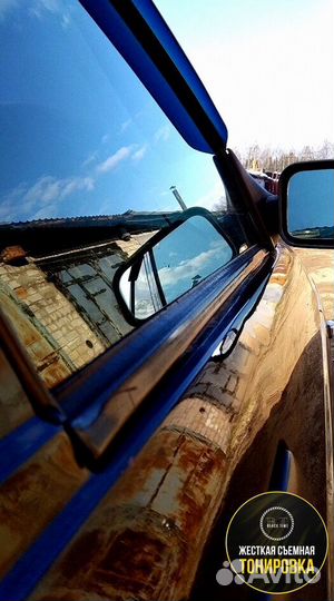 Съемная жесткая тонировка на статике