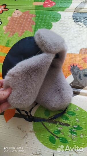 Шапка-ушанка зимняя 46-48