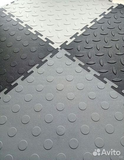 Плитка пвх для гаража