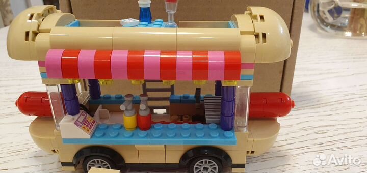 Lego friends 41129 киоск с хот догами в парке
