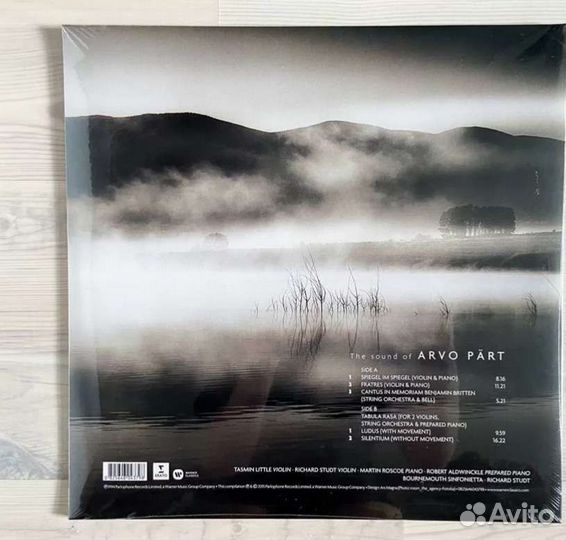 Винил Arvo Part - The Sound Of Arvo Part