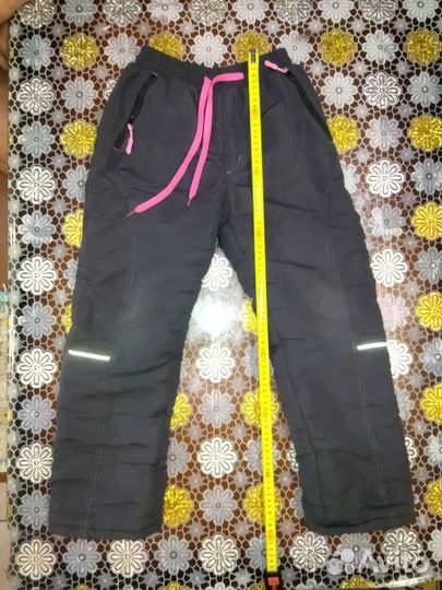 Штаны теплые для девочки