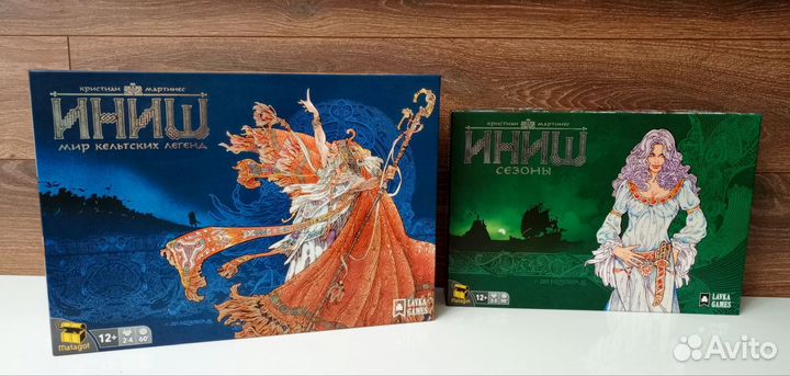 Настольня игра Иниш с дополнением