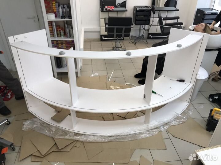 Ресепшен. Стойка Администратора. Новая. Двухуровне