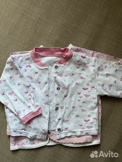 Вещи детские пакетом на девочку 62
