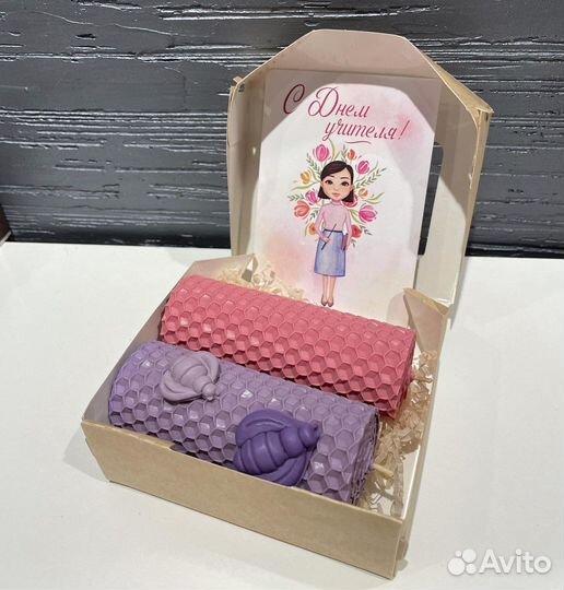 Свечи восковые ручной работы