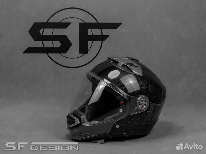 Аэрография для Шлема Black Marshal Knight Rider