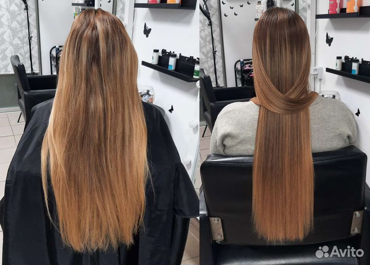 Реконструкция волос Кератин Ботокс