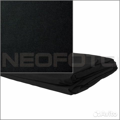 Фон тканевый Grifon B-102 3х5м чёрный