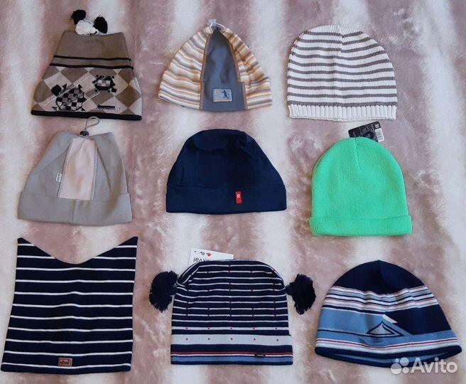 Шапки,шлемы,варежки,перчатки детские