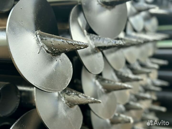 Монтаж винтовых свай