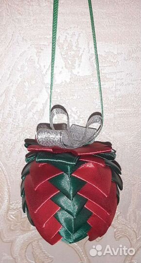 Новогодние шары ручной работы