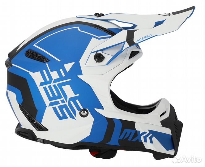 Мотошлем Acerbis profile 5 White/Blue 2023