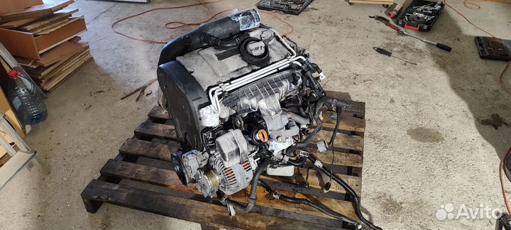 Volkswagen passat б6 двигатель BKP 2,0 140