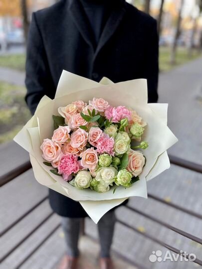 101 51 Роза Букеты Цветы