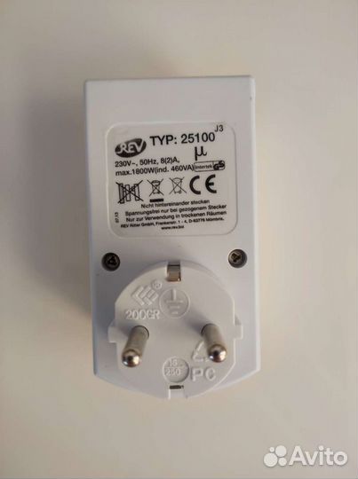 Таймер включения и выключения розетки