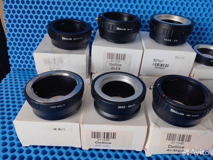 Переходники с мануальной оптики на Fuji X и m4/3