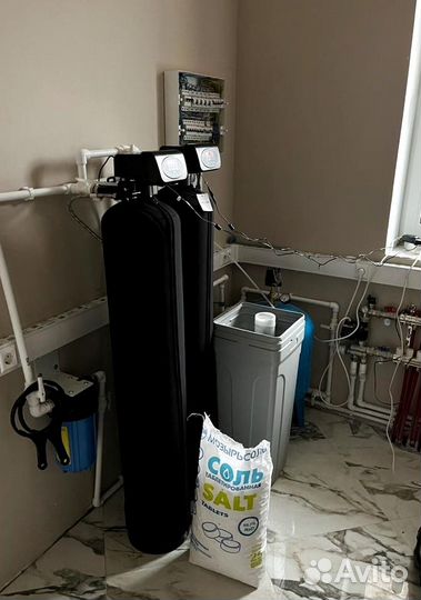 Монтаж систем водоочистки