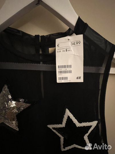 Платье со звездами (H&M)