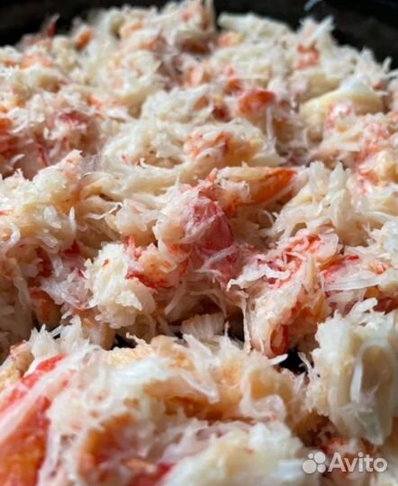 Мясо краба Камчатского, натуральное 2024