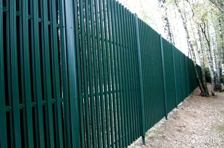 Забор из штакетника работа по договору за 1 день