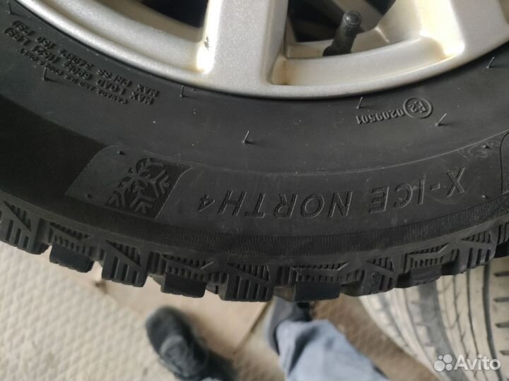 Колеса 195 65 r15 зимние michelin X-ICE north 4