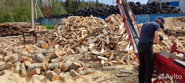 Дрова берёзовые колотые