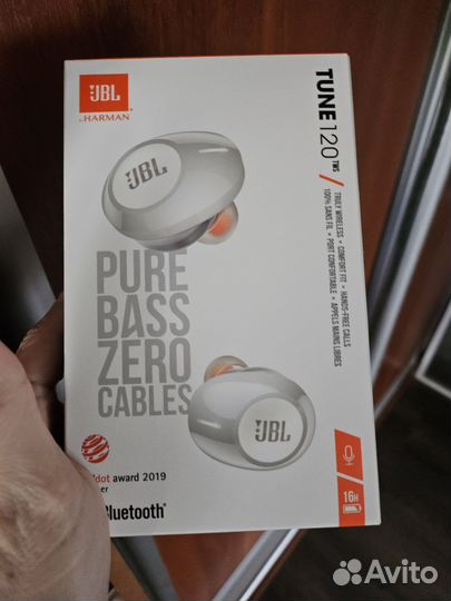 Беспроводные наушники jbl 120tws