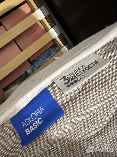 Матрас Аскона с кроватью