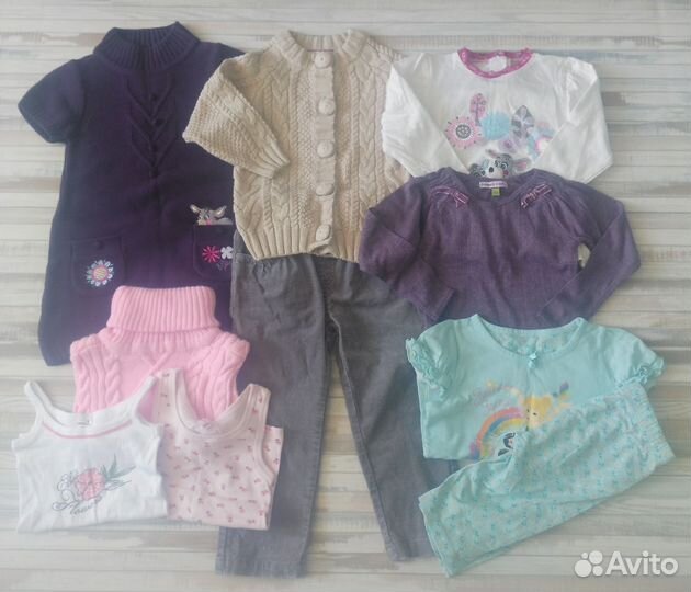 Одежда для девочки пакетом 92 #1