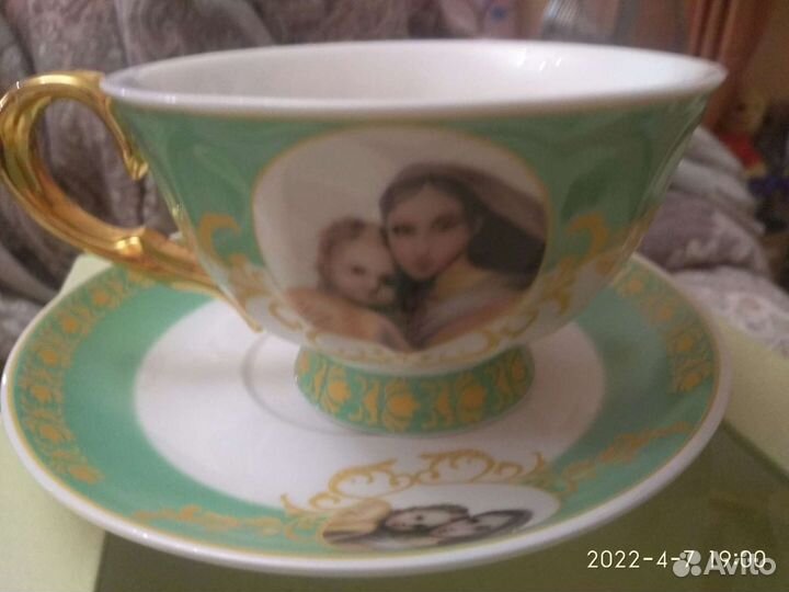 Чашка с блюдцем