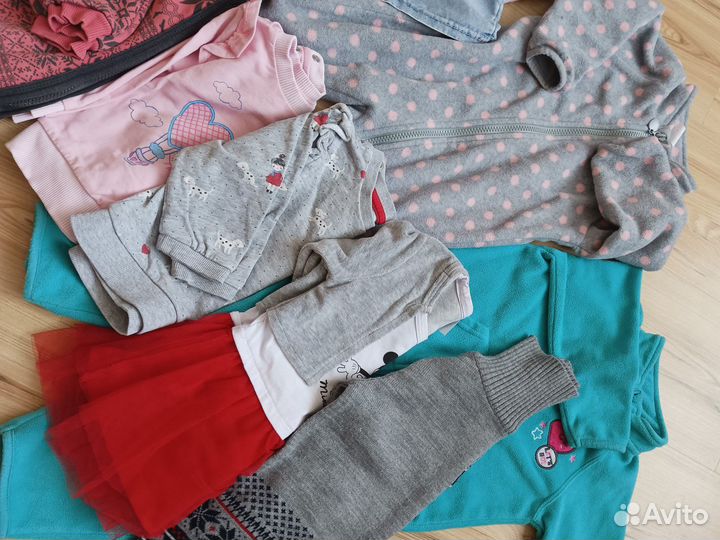 Пакет вещей для девочки 80 86