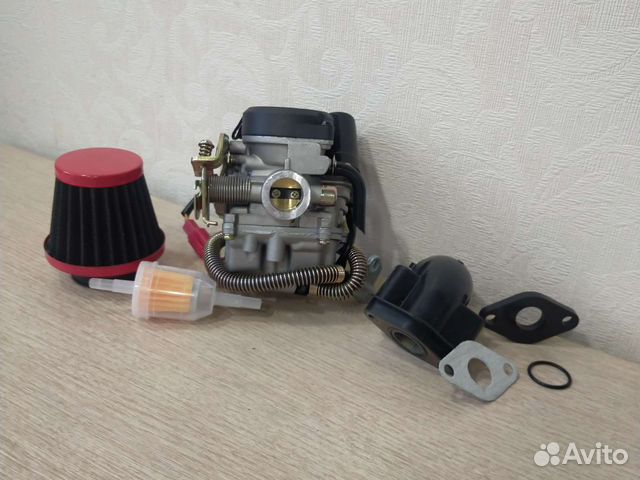 Карбюратор на скутер 50 - 100 кубов 139QMB + урал