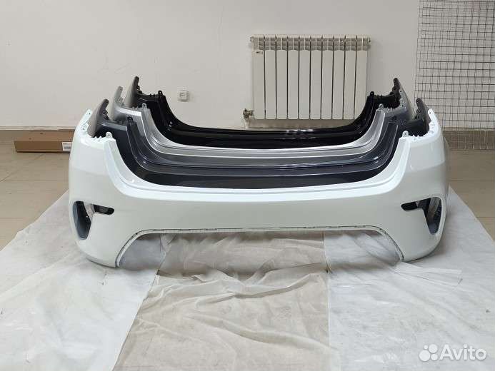 Бампер задний в цвет KIA RIO 4 (17-20)